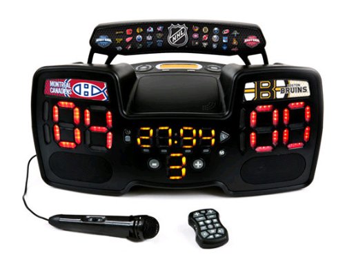 NHL Portable Electronic Scoreboard Audio Player