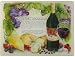 Cabernet Wine theme tempered glass thick large glass cutting board 15.7 by 11.2 inches