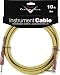 Fender Right Angle Instrument Cable Tweed 10 feet
