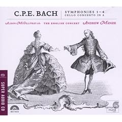 C.P.E. Bach: Symphonies Nos. 1-4; Cello Concerto in A [Hybrid SACD]