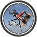 KITESURFING Wall Clock kitesurfer kiteboard kite lines