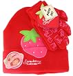 Strawberry Shortcake Winter Fashion Beanie Hat & Gloves set