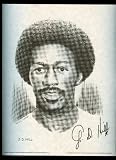 1974 J.D. Hill Buffalo Bills Lithograph
