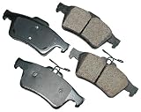 Akebono EUR1095 EURO Ultra-Premium Ceramic Brake Pad Set
