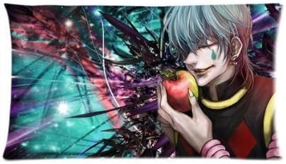 GrLi Custom Japanese Anime Cartoon Hunter X Hunter Hisoka Rectangular Pillow Case 20X36 Inches Creative Personalized Pillowcase Bedding Pillow Slips By Lovely Cat