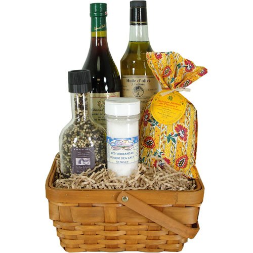 French Salad- Vinaigrette Dressing Gourmet Gift Basket, Small