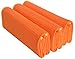 Sinland 16 Inch X 24 Inch 320gsm Thick Microfiber Waffle Weave Kitchen Towels Dish Drying Towels Dish Cloths(pack of 3,orange/edge Yellow)
