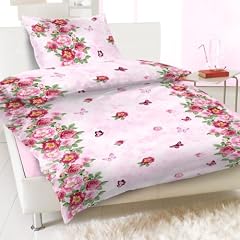 Bettw�sche Mikrofaser Thermofleece 'Concetta', mit RV, 6-teilig