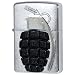ZIPPO(ジッポ) BKクラックルメタルシュリュウダン 200BKCM-PINE