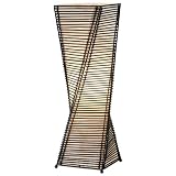 Adesso 4045-01 Stix Table Lantern, Black