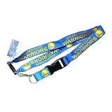 Golden State Warriors Clip Lanyard Keychain Id Holder - Blue