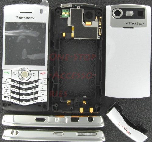 Silver Verizon RIM BlackBerry Pearl