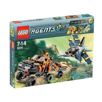 Childrens Toyshop  Toys : LEGO Agents 8630: Mission 3: Gold Hunt