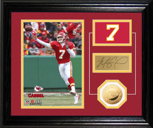 Highland Mint NFL Kansas City Chiefs Matt Cassell Player Pride Desk Top Photomint