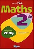 Indice Maths 2de : Programme 2009