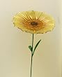 Glass Sunflower Garden Stake Bird Feeder