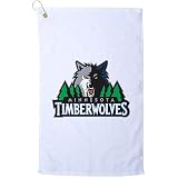 Pro Towel Sports Minnesota Timberwolves Printed Golf Towel