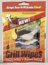 Grate Chef 101-1200 Disposable Grill Wipes, 6 Count
