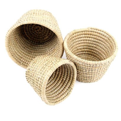 Set of 3 Kaisa Oval Balti Pot