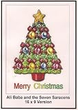 Ali Baba and the Seven Saracen Widescreen TV: Greeting Card: Merry Christmas