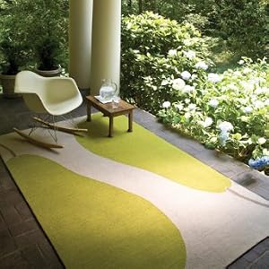 Au Pear Outdoor Rug - 7'6" x 9'6" - Grandin Road