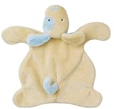 North American Bear Flatopup Baby Cozy, Ivory/Blue