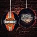 Harley Davidson Black Rice Paper Lamp