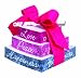 Lady Jayne Ltd. Tower Of Notes With Pen, Happiness Design (Pack of 2)
