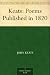 Keats: Poems Published in 1820