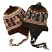 Two Peruvian Child Chullo Ski Hat Alpaca Flap Cap Hand Made Assortment
