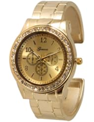 New Boyfriend Cuff Watch Arrival-Gold