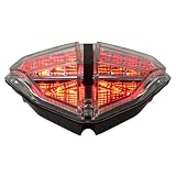 2007-2011 Ducati 848 1098 1198 Integrated Sequential LED Tail Lights Clear Lens 