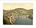 Bernkastel (Bernkastel-Kues) and Burg Landshut Moselle valley of Germany, c. 1890s, (L) Library Image