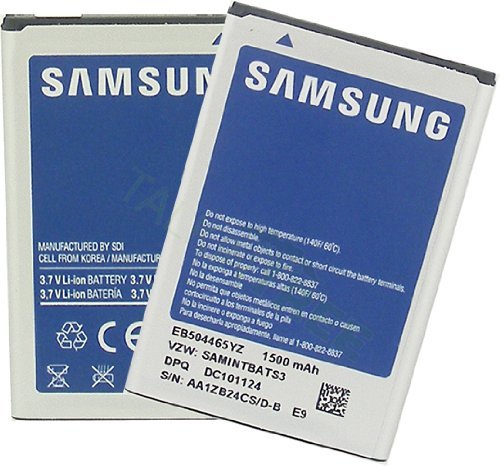 Samsung Standard Lithium Li-Ion 1500mAh Battery OEM EB504465YZBSTD Continuum SCH-i400 Samsung Standard Lithium Li-Ion 1500mAh Battery OEM EB504465YZBSTD Continuum SCH-i400