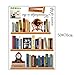Elegant Study Imitation Bookshelves Books Clock Vinyl Wall Decal PVC Home Sticker House Paper Decoration Wallpaper Living Room Bedroom Kitchen Art Picture DIY Murals Kids Nursery Baby Decor