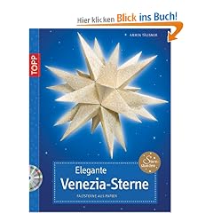 Elegante Venezia-Sterne: Faltsterne aus Papier