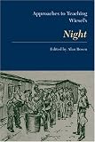 img - for Approaches to Teaching Wiesel's Night (Approaches to Teaching World Literature) book / textbook / text book