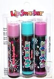 Lip Smackers - The Original Fun Flavored Lip Gloss Set, Vanilla Sugar Cookie, Mint Jubilee, Holiday Icing (1 Set)