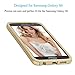 Ailun Phone Case for Galaxy S6,Soft TPU Bumper&Hard Shell Solid PC Back Case,Shock-Absorption,Anti-Scratch&Fingerprints&Oil Stains Dual-Layer Cover,Siania Retail Package[Gold]