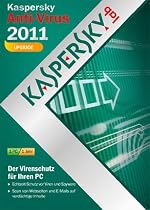 Kaspersky Anti-Virus 2011 - Upgrade (DVD-Box / kostenlose Upgrademöglichkeit auf Version 2012)