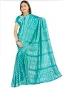 Bollywood Sari Kleid Türkis CA128