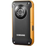 Samsung HMX-W300 Waterproof Pocket HD Digital Video Camcorder, Orange/Black