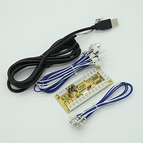 Reyann Zero Delay Arcade USB Encoder Pc to Joystick for Mame Jamma & Other Pc Fighting Games