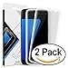 Galaxy S7 Screen Protector,(2Packs),3D Full Cover TPU Film,i-croo I-Line[EZ Install], Full Coverage.