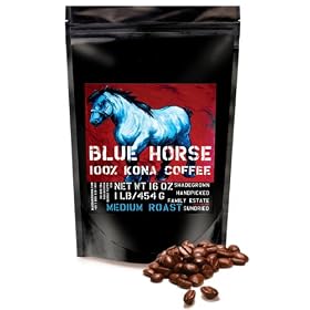 Shipped Directly From Our Farm: 100% Kona Coffee Medium Roast 1 Lb