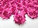 (100) Silk Two Tone Dark Pink Roses Flower Head - 1.75