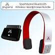 JayBird SB2RR Sportsband Bluetooth Wireless Headphones Runners Red Bundle