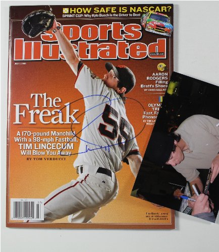 Tim Lincecum Autographed 