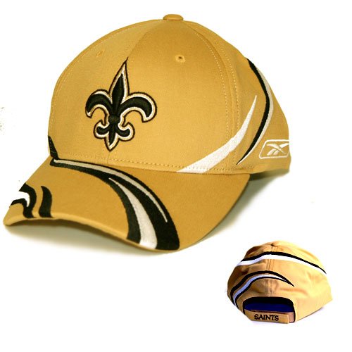 Reebok New Orleans Saints Fashion Adjustable Baseball Hat