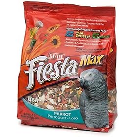 Kaytee Fiesta Fortified Gourmet Bird Food for Parrots by Fiesta